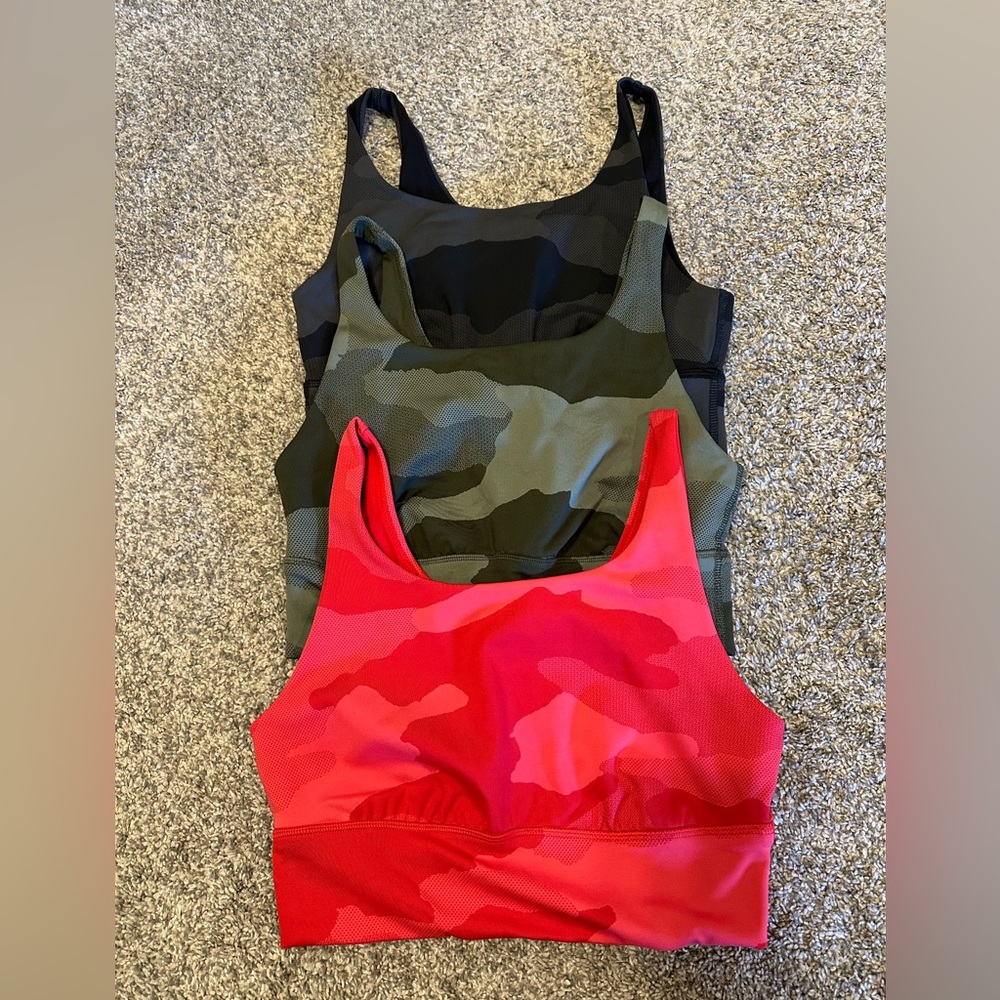 Lot of 3 aerie Black Scoop Sports Bra - Offline by Aerie